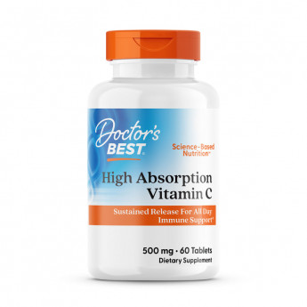 Doctor's Best High Absorption Vitamin C with PureWay-C 500 мг (таблетки) 60 таблеток