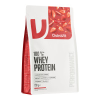 OstroVit 100% Whey Protein (порошок) клубника со сливками 700 г