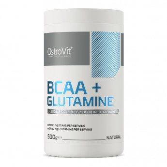 OstroVit BCAA + Glutamine (порошок) натуральный без вкуса 500 г