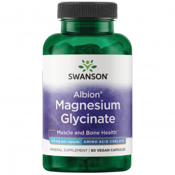 Swanson Vitamins Albion Magnesium Glycinate 133 мг (вегетарианские капсулы) 90 капсул