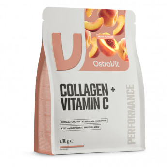 OstroVit Collagen + Vitamin C (порошок) персик 400 г