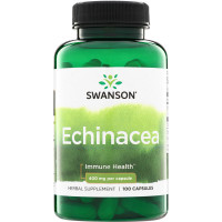 Swanson Vitamins Echinacea 400 мг (вегетарианские капсулы) 100 капсул