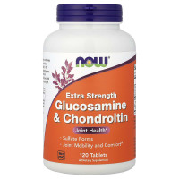 NOW Foods Glucosamine & Chondroitin Extra Strength (таблетки) 120 таблеток