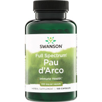 Swanson Vitamins Full Spectrum Pau d'Arco 500 мг (капсулы) 100 капсул