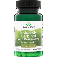 Swanson Vitamins Indole-3-Carbinol with Resveratrol 200 мг (капсулы) 60 капсул