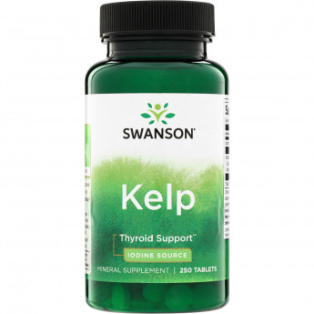 Swanson Vitamins Kelp Iodine Source 225 mcg (таблетки) 250 таблеток