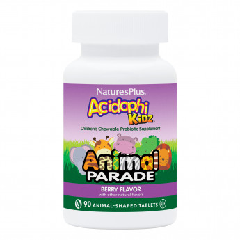 NaturesPlus Animal Parade AcidophiKidz (жевательные таблетки) 90 таблеток