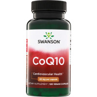 Swanson Vitamins CoQ10 30 мг (вегетарианские капсулы) 120 капсул