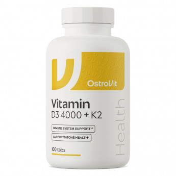 OstroVit Vitamin D3 4000 IU + K2 (таблетки) 100 таблеток