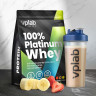 Vplab 100% Platinum Whey (порошок) клубника-банан 750 г
