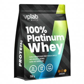 Vplab 100% Platinum Whey (порошок) шоколад 750 г