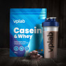 Vplab Casein & Whey Protein (порошок) шоколад 500 г