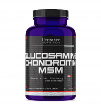 Ultimate Nutrition Glucosamine & Chondroitin & MSM (таблетки) 90 таблеток