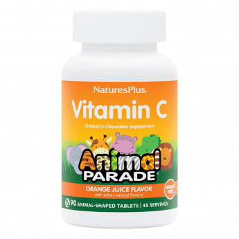 NaturesPlus Animal Parade Sugar-Free Vitamin C (жевательные таблетки) 90 таблеток
