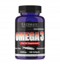 Ultimate Nutrition OMEGA 3 (мягкие капсулы) 180 капсул