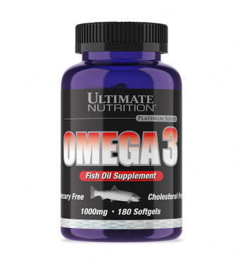 Ultimate Nutrition OMEGA 3 (мягкие капсулы) 180 капсул