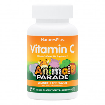 NaturesPlus Animal Parade Vitamin C (жевательные таблетки) 90 таблеток