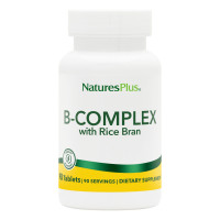 NaturesPlus B-Complex with Rice Bran (таблетки) 90 таблеток