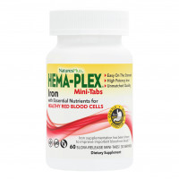 NaturesPlus HEMA-PLEX Slow-Release (мини-таблетки) 60 таблеток