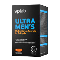 Vplab Ultra Men’s Multivitamin Formula (мягкие капсулы) 90 капсул