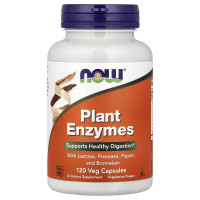 NOW Foods Plant Enzymes (вегетарианские капсулы) 120 капсул