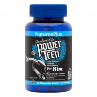 NaturesPlus Source of Life POWER TEEN For Him (жевательные таблетки) 60 таблеток