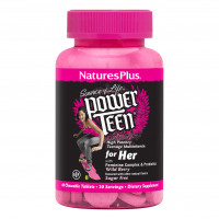 NaturesPlus Source of Life POWER TEEN For Her (жевательные таблетки) 60 таблеток