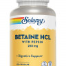 Solaray Betaine HCl with Pepsin 250 мг (вегетарианские капсулы) 180 капсул