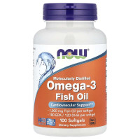 NOW Foods Omega-3 Fish Oil 1000 мг (мягкие капсулы) 100 капсул