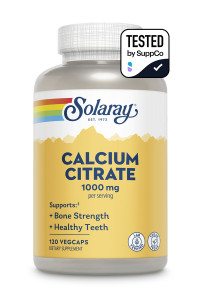Solaray Calcium Citrate 1000 мг (вегетарианские капсулы) 120 капсул
