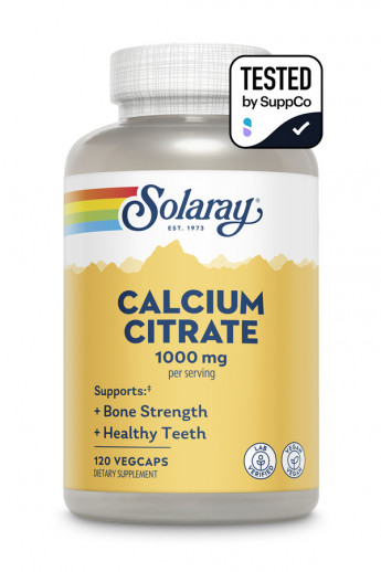 Solaray Calcium Citrate 1000 мг (вегетарианские капсулы) 120 капсул