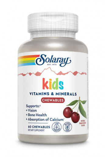 Solaray Children's Multivitamin (жевательные таблетки) 60 таблеток
