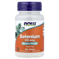 NOW Foods Selenium 100 мкг (таблетки) 100 таблеток