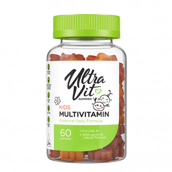 UltraVit Gummies Kids Multivitamin (жевательные пастилки) 60 пастилок