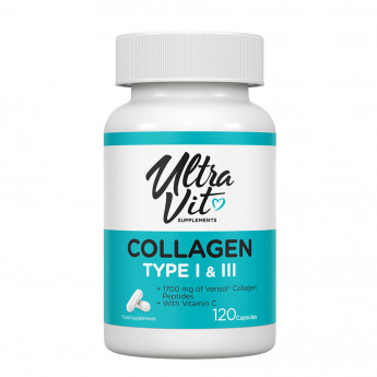UltraVit Collagen Type I & III (капсулы) 120 капсул