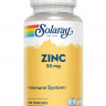 Solaray Zinc 50 мг (вегетарианские капсулы) 100 капсул
