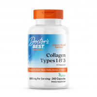 Doctor's Best Collagen Types 1 and 3 with Vitamin C 2000 мг (капсулы) 240 капсул